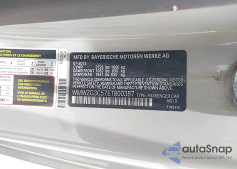 2014 Mini Clubman Cooper S z USA, uszkodzony, nr VIN WMWZG3C57ET800387